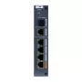 BCS BCS-L-SP0401G-1SFP-M Switch PoE+ industrial no gestionado, 4x PoE+ RJ45 + 1x RJ45 + 1x SFP, 65W