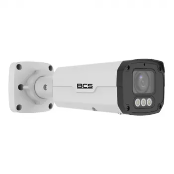 BCS BCS-P-TIP54VSR6L6-Ai2 cámara IP bullet 4MP con lente varifocal motorizada, Smart IR, analítica IA, IP67/IK10, PoE