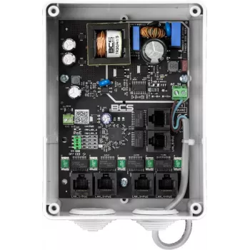Cámara IP bullet exterior BCS IP5/E-S-II 5MP con IR de 30m, True WDR, PoE, IP67