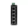 BCS ISP04G01G Switch industrial 4 puertos PoE+ con 1 uplink Gigabit