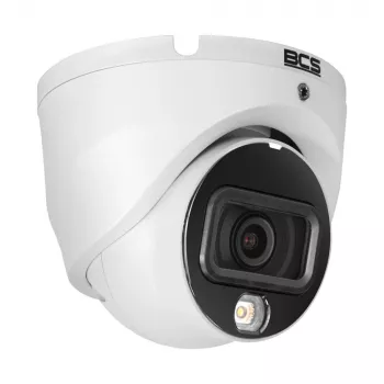 BCS-L-EIP18FCR3L3-AI cámara domo IP 8MP con IA, PoE, IP67, IK10, micrófono integrado
