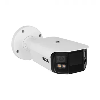 BCS-L-PTIP2X4FCL4-Ai2 Cámara IP turret 8MP con objetivo fijo de 4mm, Smart IR, AI Perimeter Protection, PoE