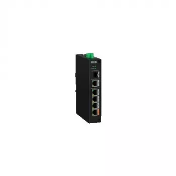 BCS-L-SP0401G-1SFP(2) Switch PoE+ no gestionado de 5 puertos (4 puertos PoE, 1 uplink SFP)