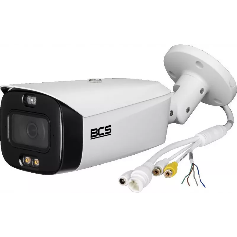 BCS-L-TIP55FCR3L3-AI1(3) cámara IP turret 5MP, 2,8mm, 30m IR, AI, PoE