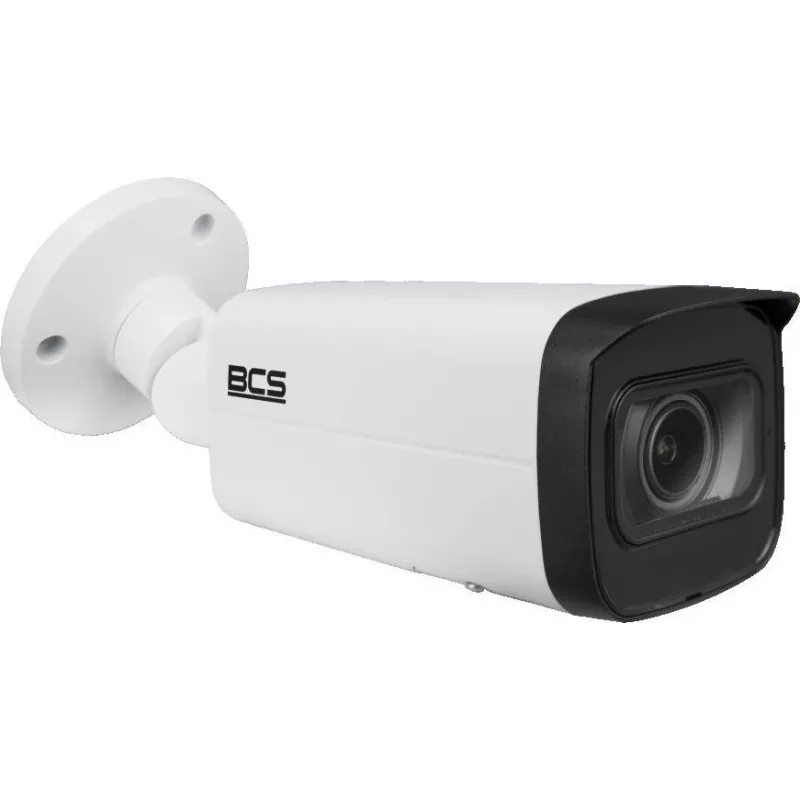 BCS Line Cámara IP tipo bala 4MP con objetivo varifocal motorizado, 50m IR, PoE, IP67