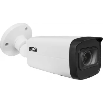 BCS Line Cámara IP tipo bala 4MP con objetivo varifocal motorizado, 50m IR, PoE, IP67