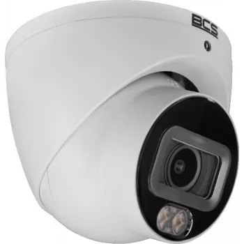 BCS Line BCS-L-EIP14FCL3-Ai1 Cámara IP 4MP, visión nocturna a todo color, detección AI, PoE, IP67