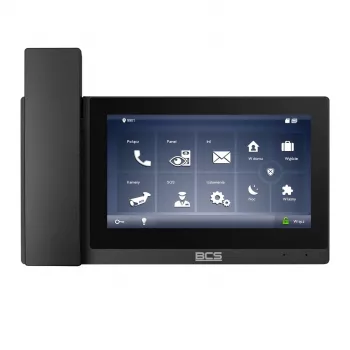 BCS-MON7500B-S Monitor táctil de 7 pulgadas, Negro