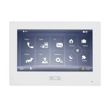 Monitor táctil de 7 inch BCS-MON7700W-S con Wi-Fi y PoE
