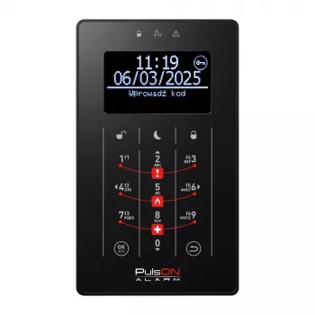 BCS PulsON LCD(BL)/S BL Mando a distancia bidireccional para alarmas de coche