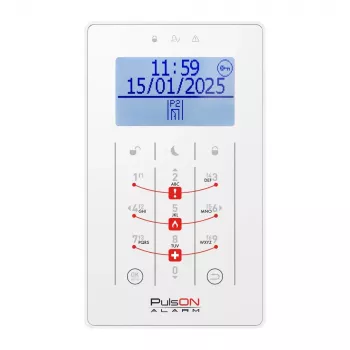 BCS PULSON LCD/S WH Termostato ambiente