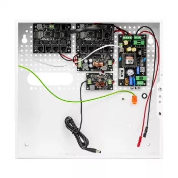BCS UPS/IP8/E-S SAI para Cámaras IP, 8 Puertos PoE, Presupuesto PoE 120W, 2x Batería 12V/7Ah