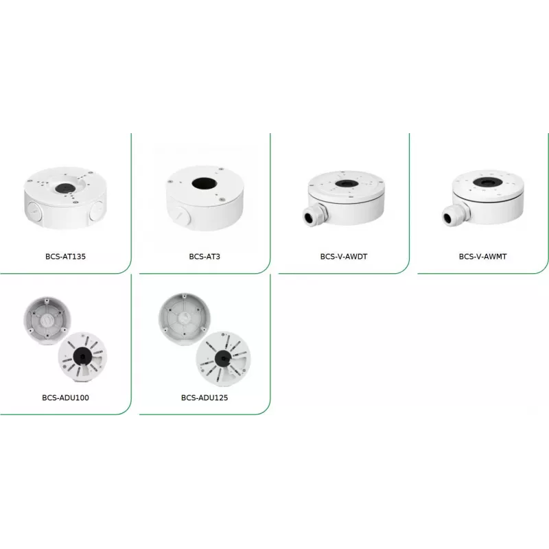 BCS V-TIP14FSR3L3(2) Cámara IP tipo bala 4MP, 2,8mm, IR 30m, PoE, IP67, Blanco