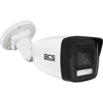 BCS V-TIP14FSR3L3(2) Cámara IP tipo bala 4MP, 2,8mm, IR 30m, PoE, IP67, Blanco