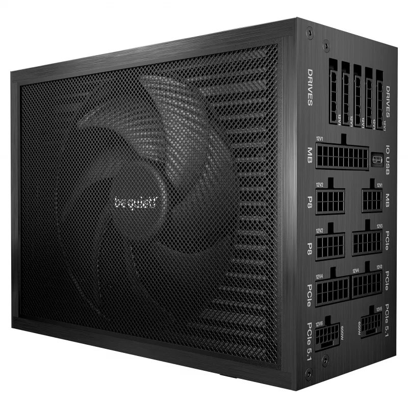 Fuente de alimentación be quiet! Dark Power Pro 14 IO 1600W ATX 3.1 PCIe 5.1 80+ Titanium totalmente modular