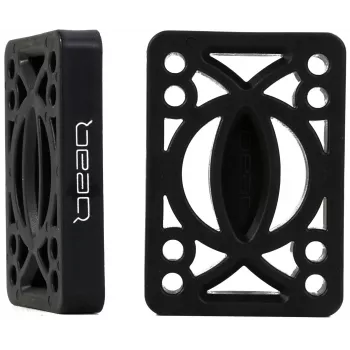Bear Flat 1/2 Risers Set of 2 - negro