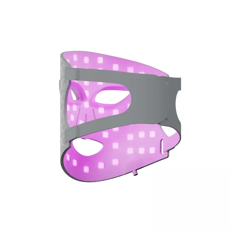 Beautifly AuraSkin Pro mascarilla facial de terapia de luz LED, 8 longitudes de onda, 280 LED, 465-850 nm, inalámbrica