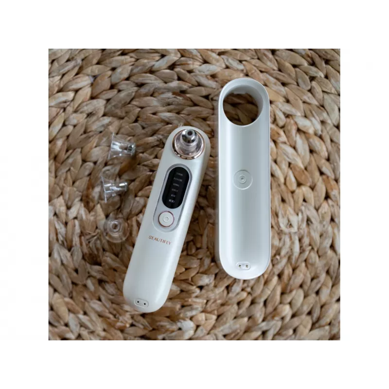 Beautifly Derma Glow PRO microdermoabrasión y removedor de puntos negros