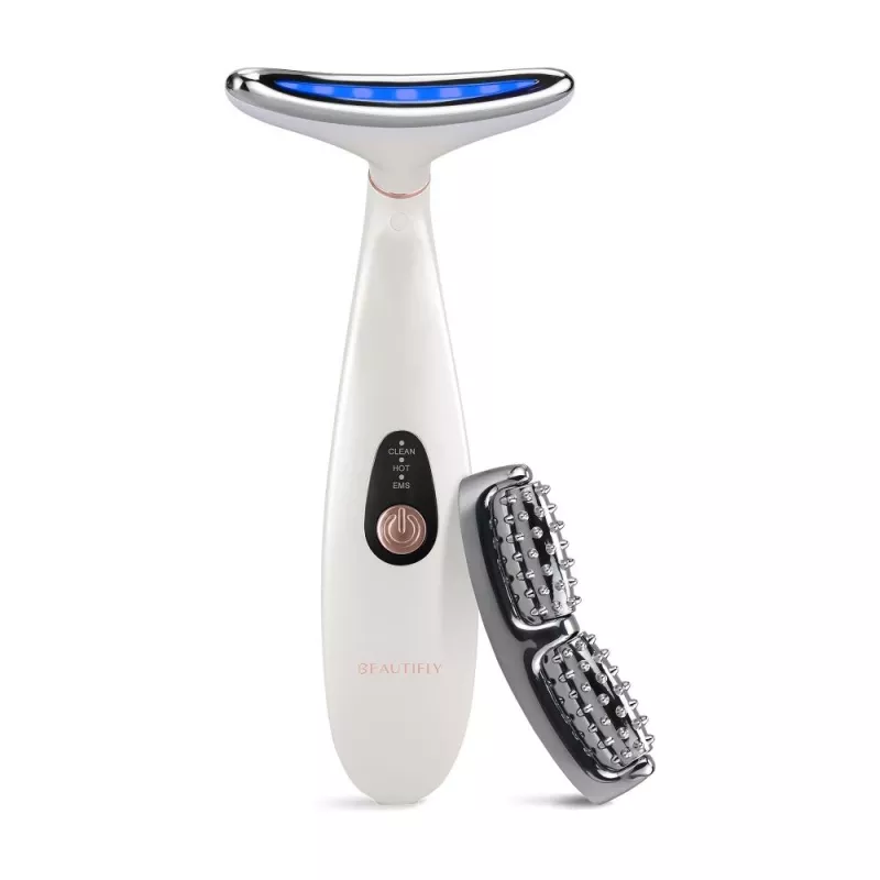 Beautifly LumaLift Pro masajeador facial y de cuello con fototerapia LED