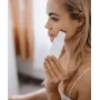 Beautifly Peeling Scrub Mini - dispositivo facial de cavitación ultrasónica con microcorriente EMS, Blanco oro rosa