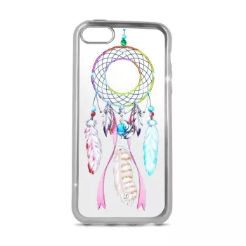 Beeyo Funda TPU Dreamcatcher para Huawei P8 Lite 2017 / P9 Lite 2017 - Plata