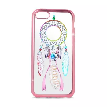 Beeyo funda TPU Dreamcatcher para Huawei P8 Lite 2017 / P9 Lite 2017 rosa