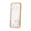 Beeyo Tapa trasera TPU Secret Garden para LG X Power Oro