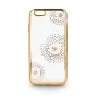 Beeyo funda TPU Flower Dots para Sony Xperia E5 dorada