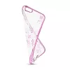 Beeyo Funda TPU Flower Dots Rosa para Sony Xperia E5