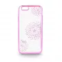 Beeyo Funda TPU Flower Dots Rosa para Sony Xperia E5