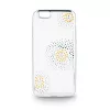 Beeyo Funda TPU Flower Dots para Sony Xperia E5 Plateada