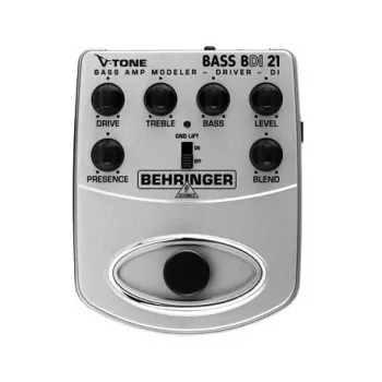 Modelador de amplificador para bajo y caja DI Behringer BDI21