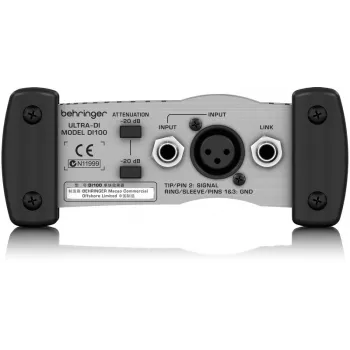 Behringer DI100 Caja de inyección directa activa Ultra-DI