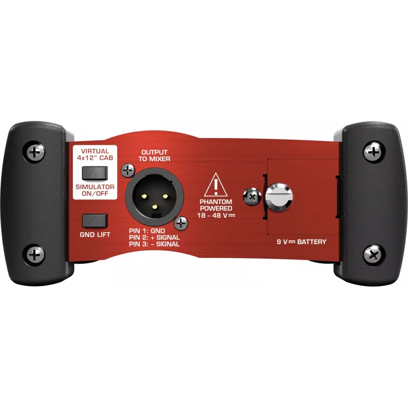 Behringer GI100 DI-Box activa de 1 canal con simulación de altavoz
