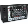 Mezclador de audio de 8 canales Behringer PMP500MP3, negro