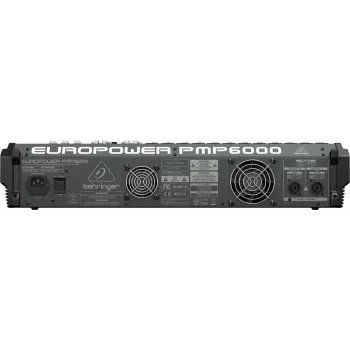 Behringer PMP6000 Mesa de mezclas de audio de 20 canales, negra