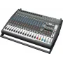 Mezclador de audio de 20 canales Behringer PMP6000, negro