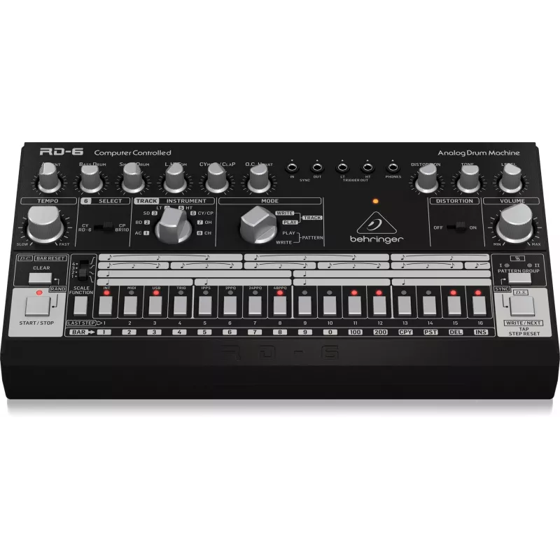 Behringer RD-6-BK caja de ritmos y batería