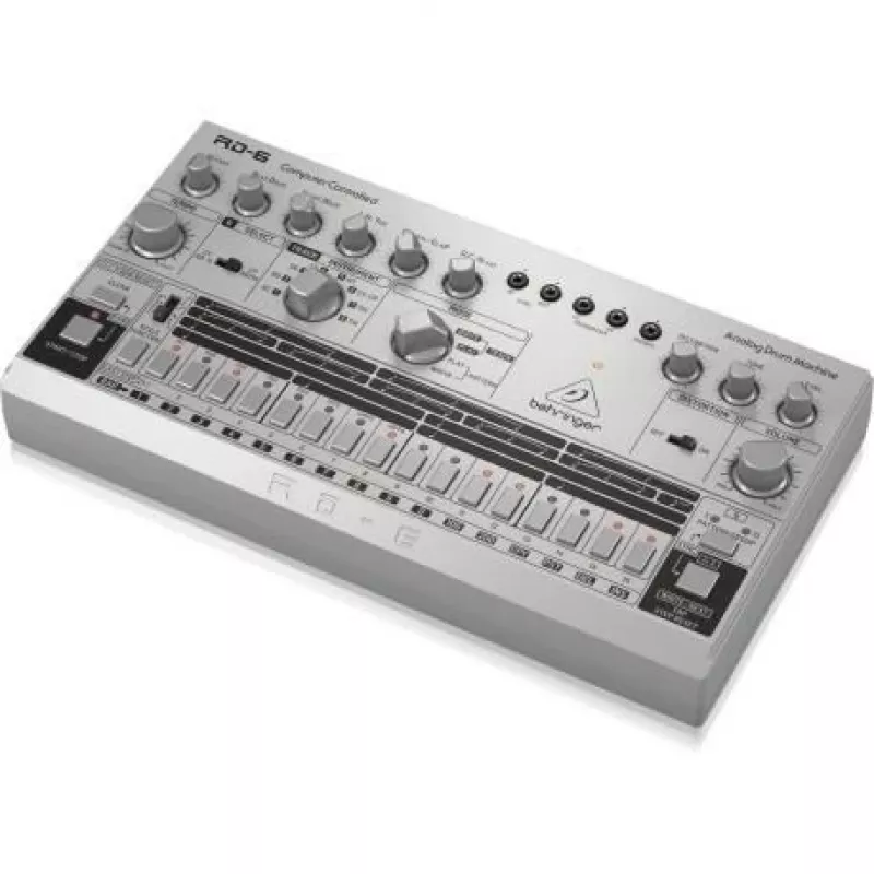 Behringer RD-6-SR Caja de ritmos analógica - Plata