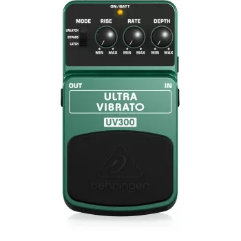 Pedal de efectos Behringer UV300 Ultra Vibrato Verde/Negro