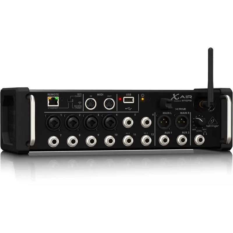 Behringer XR12 mezclador de audio 12 canales negro
