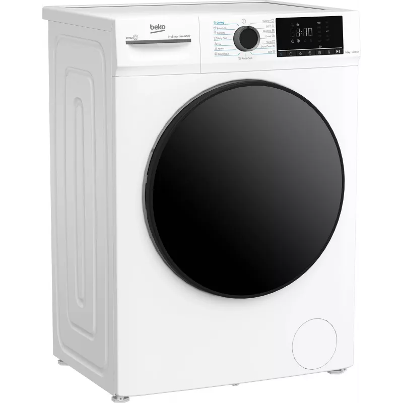 BEKO BMM5DFO5741W Lavadora-secadora, 7 kg lavado / 5 kg secado, 1400 rpm, clase energética D, blanca