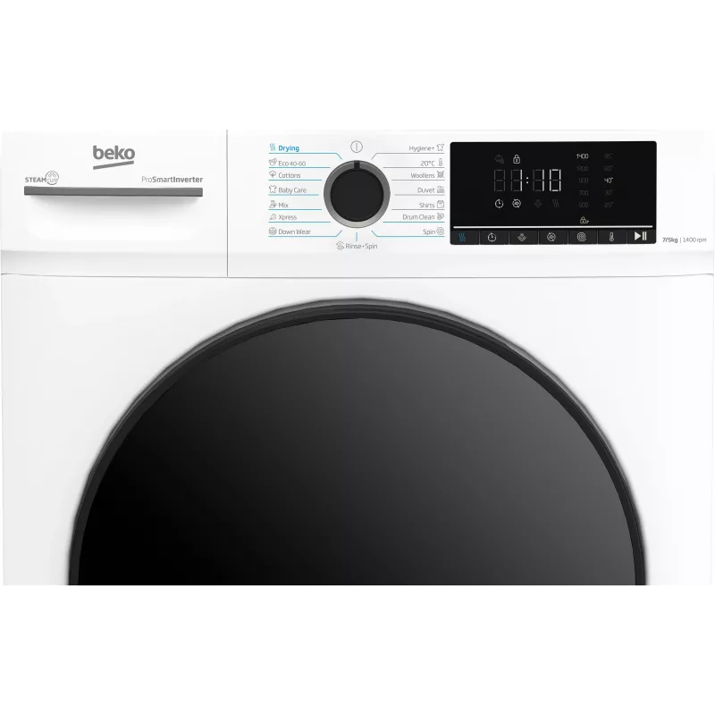 BEKO BMM5DFO5741W Lavadora-secadora, 7 kg lavado / 5 kg secado, 1400 rpm, clase energética D, blanca