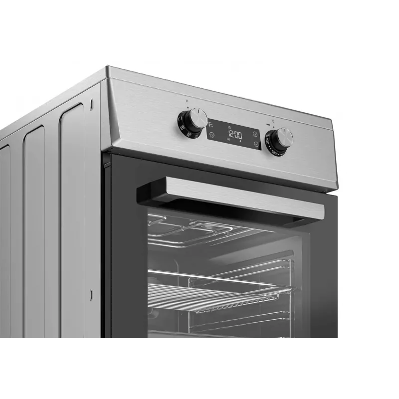 BEKO FSM59300XDS cocina de inducción independiente con horno eléctrico, acero inoxidable