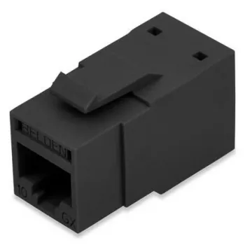 Belden REVConnect 10GX UTP conector modular hembra RVAMJKUBK-B24, Cat.6A, negro, pack de 24 uds.