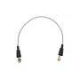 Belden Cable pigtail coaxial RP-SMA/RP-SMA 50cm RF100LL, 50 Ohm, Negro