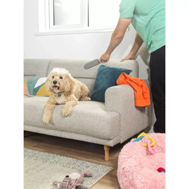 Beldray LA00000017TQEU7 cepillo quitapelusas - rodillo quitapelusas autolimpiable y reutilizable para ropa, tapicería y pelo de mascotas