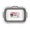 Beldray LA00000153EU7 Cesto de ropa plegable con patas 40L - gris y blanco