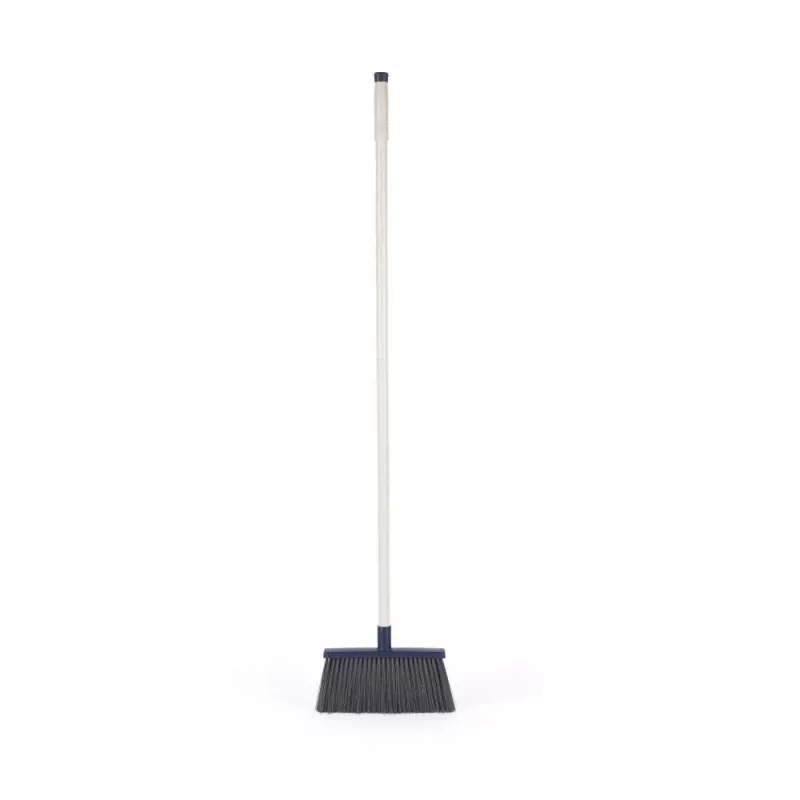 Beldray LA00000165EU7 set de escoba y recogedor de mango largo – negro/gris