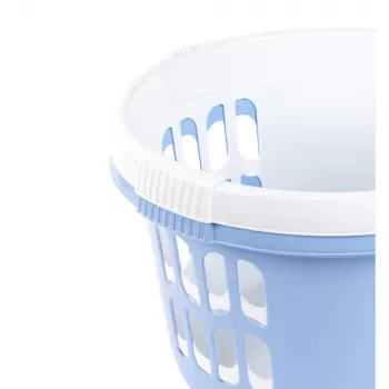 Beldray LA00000174CRNEU7 set de 2 cestos de ropa 30L, blanco/azul